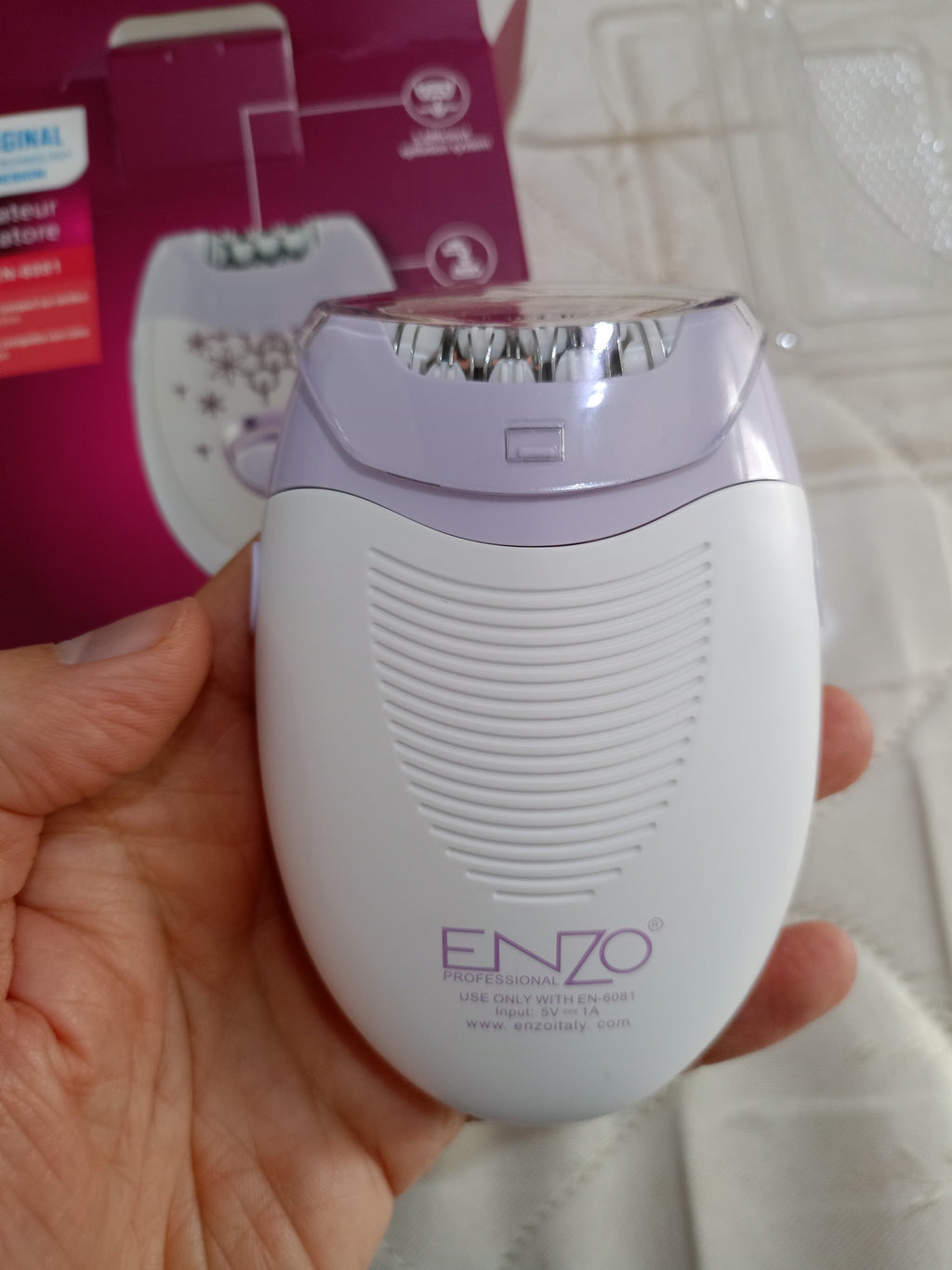 Épilateur ENZO — جهاز إزالة الشعر ENZO