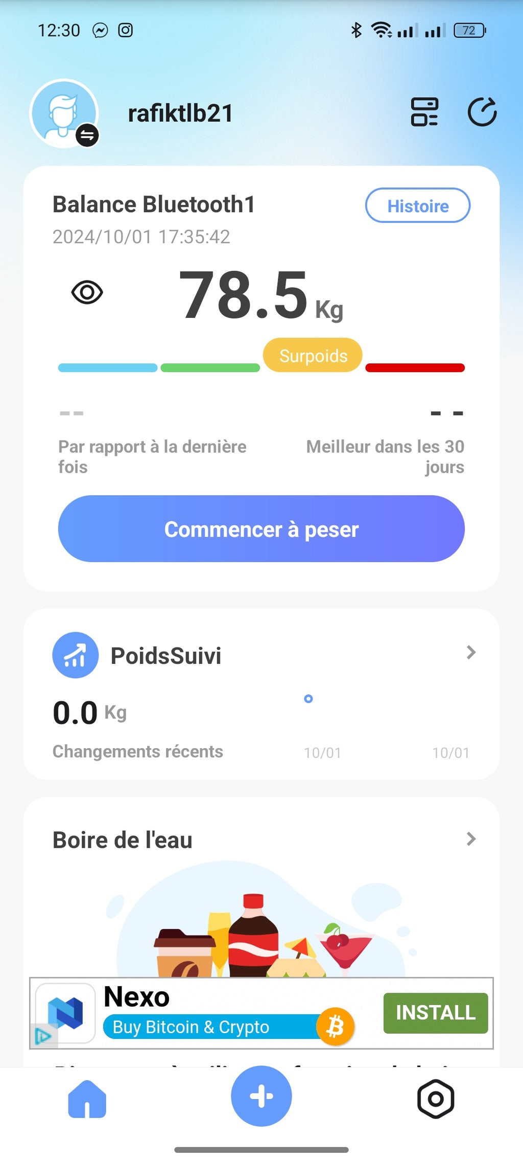 Balance intelligente — الميزان الذكي